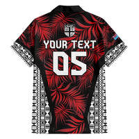Custom Flying Fijians Rugby 2024 Pacific Family Matching Summer Maxi Dress and Hawaiian Shirt Go Fiji