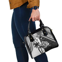 New Zealand And Fiji Rugby 2024 Shoulder Handbag Maori Kiwi With Fijian Palm Tree