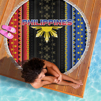 Philippines Filipinos Beach Blanket Igorot Tribal Inspiration Pattern Style LT05 - Polynesian Pride