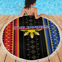 Philippines Filipinos Beach Blanket Igorot Tribal Inspiration Pattern Style LT05 - Polynesian Pride