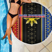 Philippines Filipinos Beach Blanket Igorot Tribal Inspiration Pattern Style LT05 - Polynesian Pride