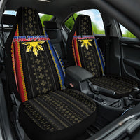 Philippines Filipinos Car Seat Cover Igorot Tribal Inspiration Pattern Style LT05 One Size Black - Polynesian Pride