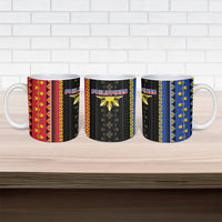 Philippines Filipinos Ceramic Mug Igorot Tribal Inspiration Pattern Style LT05 - Polynesian Pride