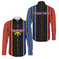 Personalised Philippines Filipinos Family Matching Summer Maxi Dress and Hawaiian Shirt Igorot Tribal Inspiration Pattern Style