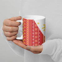 Philippines Sun Ceramic Mug Igorot Tribal Inspiration LT05 - Polynesian Pride