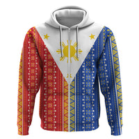 Philippines Sun Hoodie Igorot Tribal Inspiration LT05 Zip Hoodie Colorful - Polynesian Pride