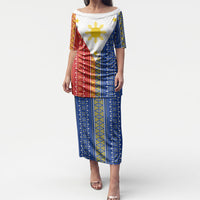 Philippines Sun Puletasi Igorot Tribal Inspiration LT05 Long Dress Colorful - Polynesian Pride