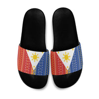 Philippines Sun Slide Sandals Igorot Tribal Inspiration LT05 Colorful - Polynesian Pride