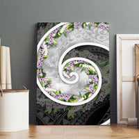 Piko Hawaii Canvas Wall Art Polynesian Pattern With Maile Pikake Honohono Lei LT05 - Polynesian Pride