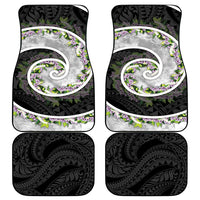 Piko Hawaii Car Mats Polynesian Pattern With Maile Pikake Honohono Lei LT05 - Polynesian Pride
