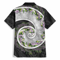 Piko Hawaii Hawaiian Shirt Polynesian Pattern With Maile Pikake Honohono Lei