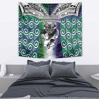 New Zealand Warrior Tapestry Maori Tribal Pattern LT05 - Polynesian Pride