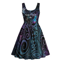 Suicide Awareness Midi Dress You Are Not Alone - Polynesian Pride