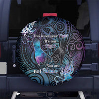 Suicide Awareness Spare Tire Cover You Are Not Alone - Polynesian Pride