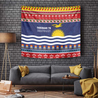 Kiribati Christmas Tapestry Coat Of Arms Tekeraoi Te Kiritimati