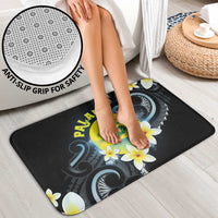Palau United Nations Day Bathroom Set Polynesian Curves Plumeria - Polynesian Pride