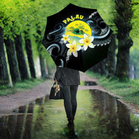 Palau United Nations Day Umbrella Polynesian Curves Plumeria LT05 - Polynesian Pride