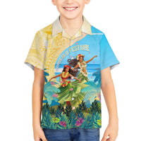 Personalised Hawaii Honolulu Festival Hawaiian Shirt Hula Girls Tropical Vibe LT05 - Polynesian Pride