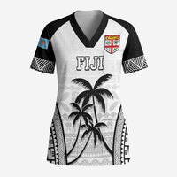 Custom Fiji Tapa Football Scrub Top Sporty Style - Polynesian Pride