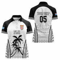 Custom Fiji Tapa Football Women Polo Shirt Sporty Style