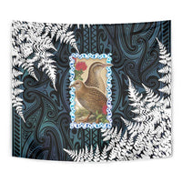 New Zealand Weka Tapestry Maori Hen Koru Pattern LT05 - Polynesian Pride