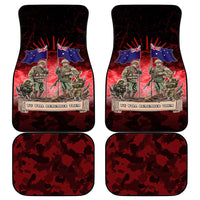 Australia And New Zealand ANZAC Day Car Mats Soldiers Lest We Forget