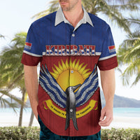 Kiribati 45th Independence Day Hawaiian Shirt Lesser Frigatebird Tribal Pattern LT05 - Polynesian Pride