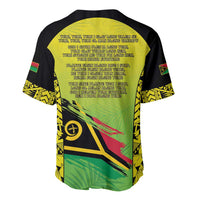 Vanuatu 46th Independence Baseball Jersey Special Style LT05 - Polynesian Pride