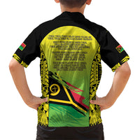 Vanuatu 46th Independence Family Matching Mermaid Dress and Hawaiian Shirt Special Style LT05 - Polynesian Pride