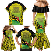 Vanuatu 46th Independence Family Matching Mermaid Dress and Hawaiian Shirt Special Style LT05 - Polynesian Pride