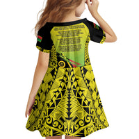 Vanuatu 46th Independence Family Matching Short Sleeve Bodycon Dress and Hawaiian Shirt Special Style LT05 - Polynesian Pride