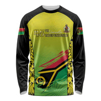 Vanuatu 46th Independence Long Sleeve Shirt Special Style LT05 Unisex Yellow - Polynesian Pride