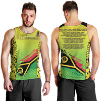 Vanuatu 46th Independence Men Tank Top Special Style LT05 - Polynesian Pride