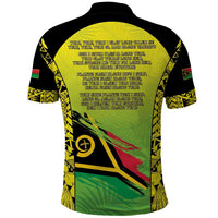 Vanuatu 45th Independence Polo Shirt Special Style - Polynesian Pride