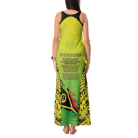 Vanuatu 45th Independence Tank Maxi Dress Special Style - Polynesian Pride