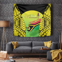 Vanuatu 46th Independence Tapestry Special Style LT05 Yellow - Polynesian Pride
