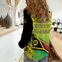 Vanuatu 46th Independence Women Casual Shirt Special Style LT05 - Polynesian Pride