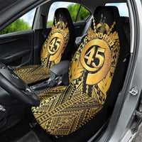 Vanuatu 46th Anniversary Of Independence Car Seat Cover Gold Style LT05 - Polynesian Pride