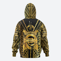 Vanuatu 46th Anniversary Of Independence Hoodie Gold Style LT05 - Polynesian Pride