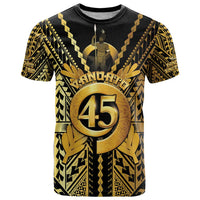Vanuatu 46th Anniversary Of Independence T Shirt Gold Style LT05 Gold - Polynesian Pride