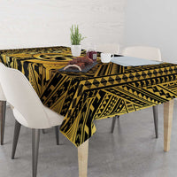Vanuatu 46th Anniversary Of Independence Tablecloth Gold Style LT05 - Polynesian Pride