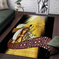 Papua New Guinea Area Rug 50 Years Of Independence - Polynesian Pride