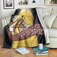 Papua New Guinea Blanket Independence Day Unique Style LT05 Gold - Polynesian Pride