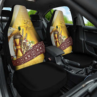 Papua New Guinea Car Seat Cover Independence Day Unique Style LT05 One Size Gold - Polynesian Pride