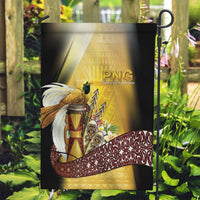 Papua New Guinea Garden Flag Independence Day Unique Style LT05 Garden Flag Gold - Polynesian Pride