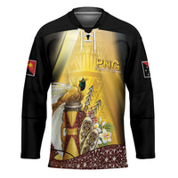 Papua New Guinea Hockey Jersey Independence Day Unique Style LT05 Unisex Gold - Polynesian Pride