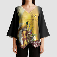 Papua New Guinea Kimono Sleeve Blouse Independence Day Unique Style LT05 - Polynesian Pride