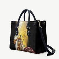 Papua New Guinea Leather Bag Independence Day Unique Style LT05 Gold - Polynesian Pride