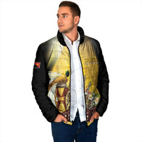 Papua New Guinea Padded Jacket Independence Day Unique Style LT05 - Polynesian Pride