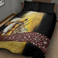 Papua New Guinea Quilt Bed Set Independence Day Unique Style LT05 - Polynesian Pride